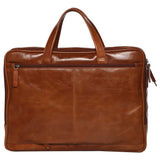 INCA SPL DG LAPTOP SATCHEL TAN